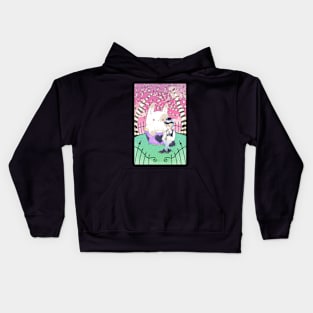 Rabbit in the Teacup Kids Hoodie